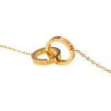 "So Verily, With Hardship Comes Ease" Intertwined Necklace & Bracelet Bundle - Salaam Gallery