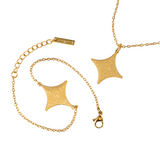 "And He Found You Lost and Guided You" Jewelry Set – Necklace & Bracelet Bundle - Salaam Gallery