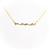 Mama Necklace – Cursive