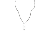 Sabr Tag Cuban Chain Necklace