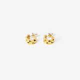 18k gold plated stainless steel ava earrings earrings by Salaam Gallery, elegant and affordable jewelry