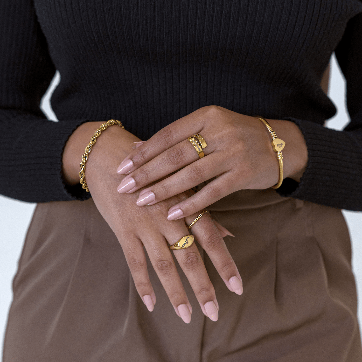 Double Love Bracelet | Arabic Calligraphy - Salaam Gallery