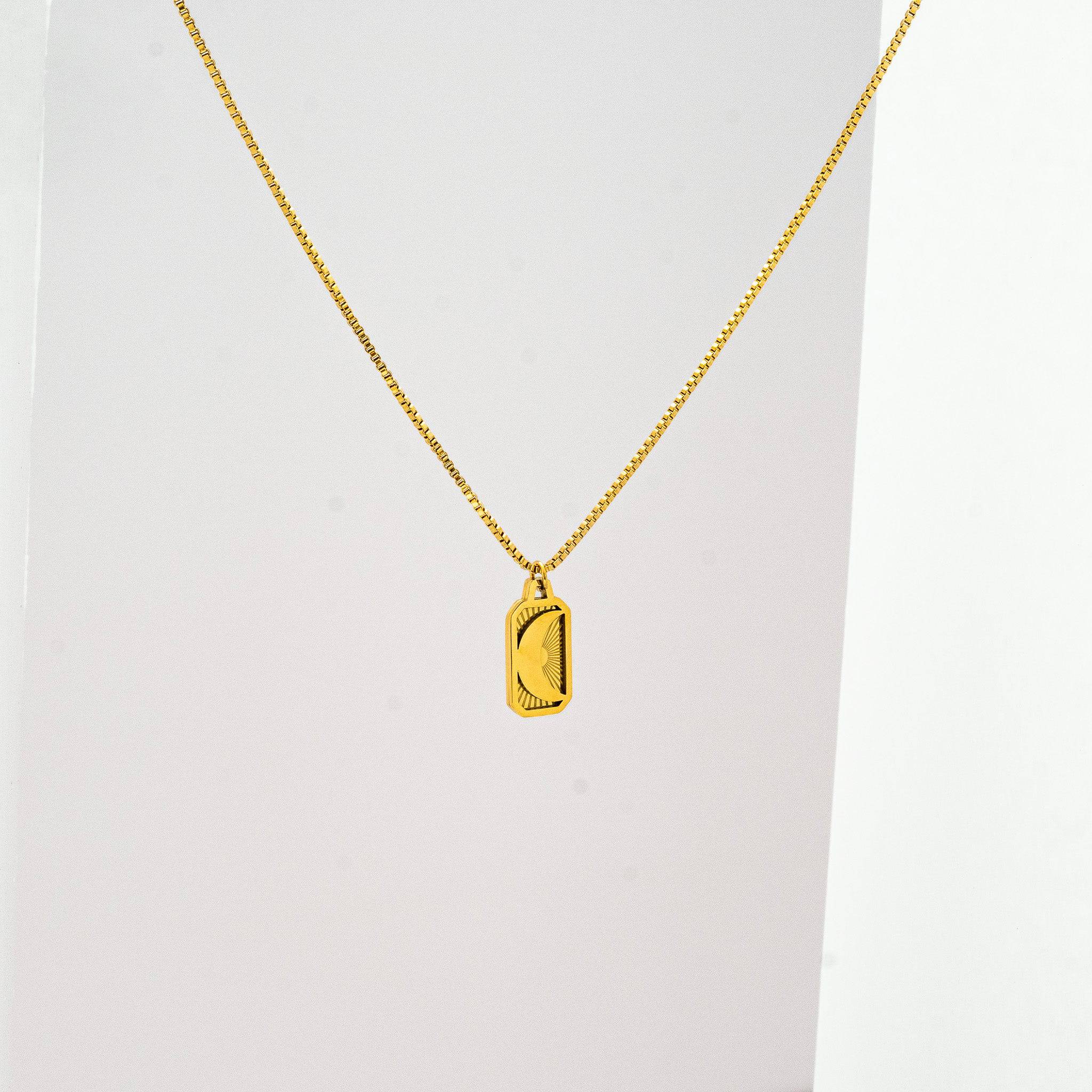 Crescent Horizon Necklace - Salaam Gallery