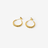 Crescent Twist Earrings - Salaam Gallery