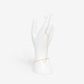 Dotted Hand Chain Bracelet
