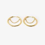 Double Halo Earrings - Salaam Gallery