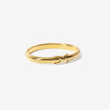 18k gold plated stainless steel infinity bangle bracelet by Salaam Gallery, elegant and affordable jewelry