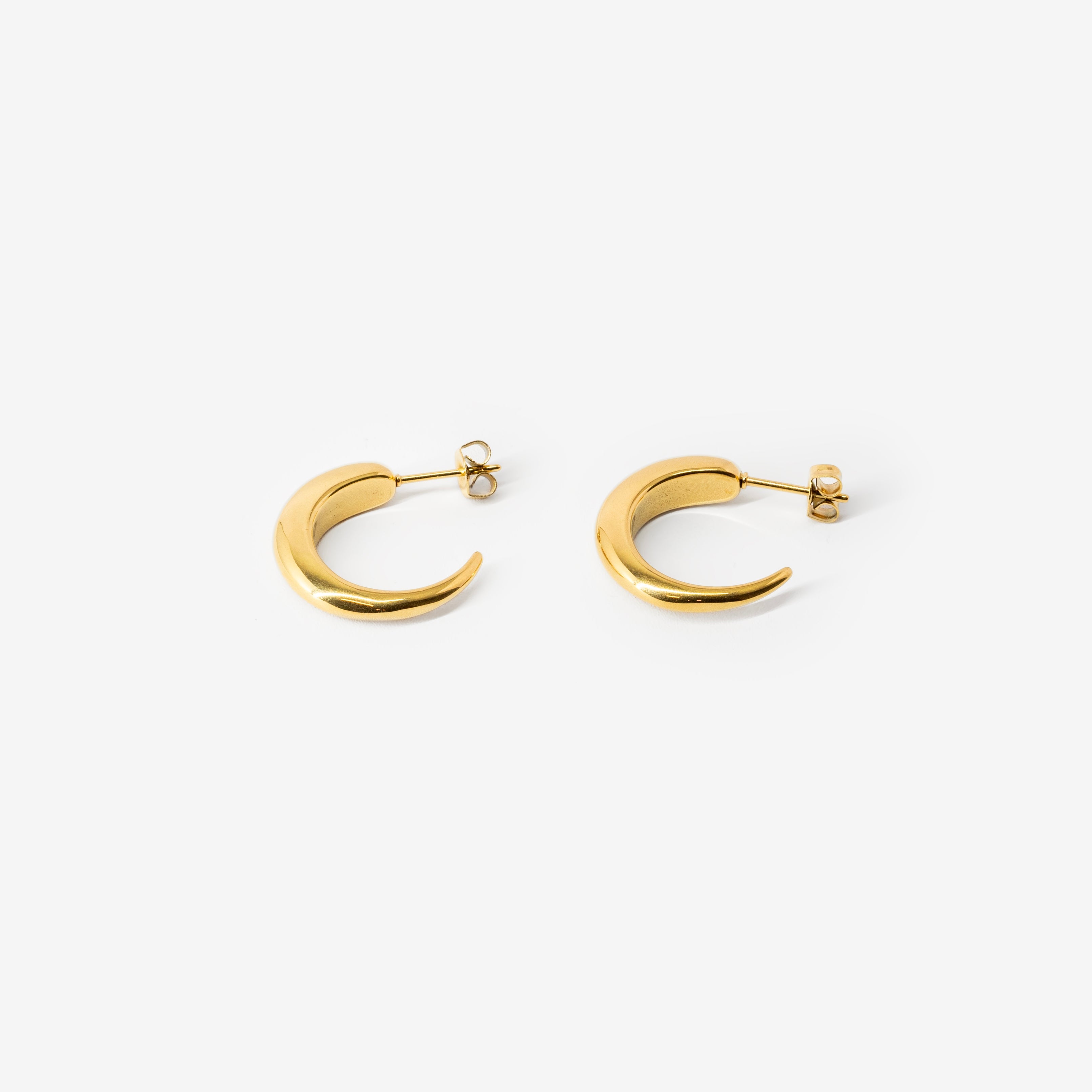 Mini Crescent Earrings - Salaam Gallery