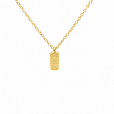 Mini Trust Tag Pendant | Surah Al-Qasas |"My Lord! Truly, I am in need of whatever good that You bestow on me!"