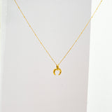 Crescent Shadow Necklace