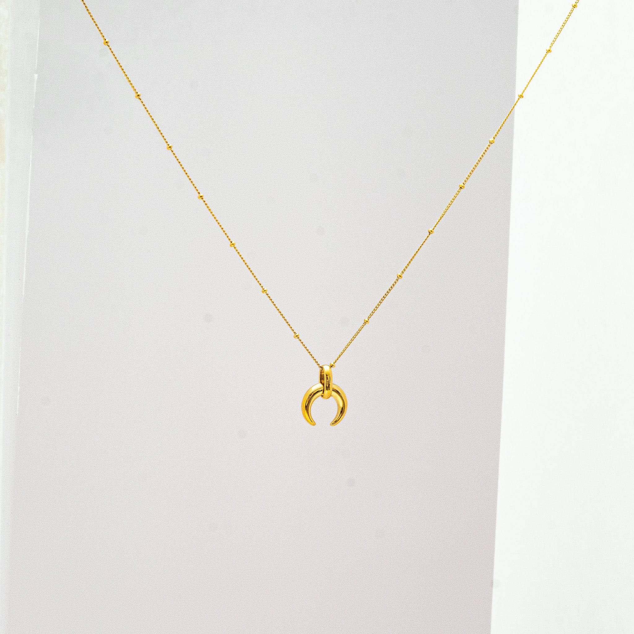 Crescent Shadow Necklace - Salaam Gallery