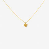Heart of Sabr Mini Necklace – 18K Gold Plated
