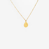 O You Who Believe, Be Patient” Calligraphy Necklace – 18K Gold Plated