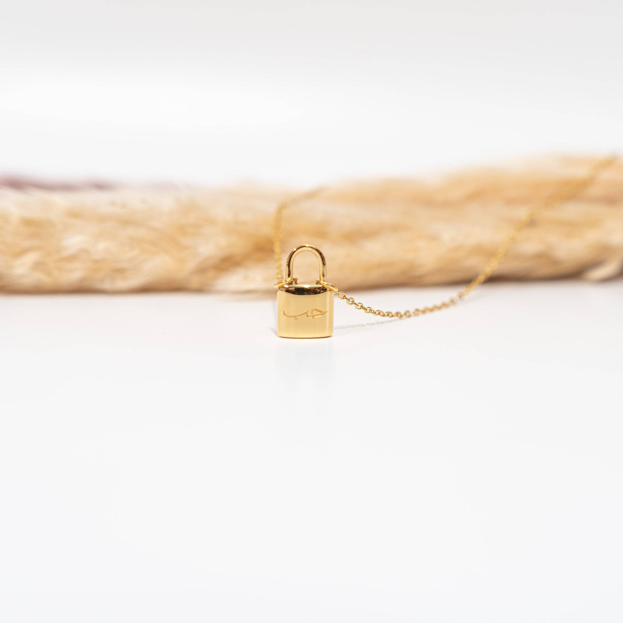 Arabic Love Lock Pendant - Salaam Gallery