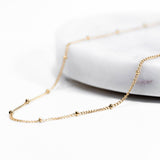 Dotted Link Necklace - Salaam Gallery