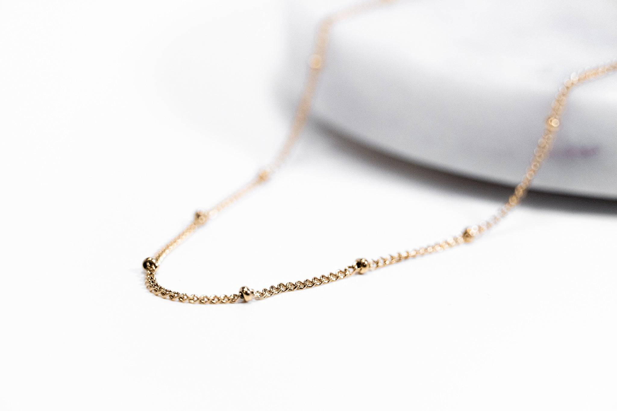 Dotted Link Necklace - Salaam Gallery