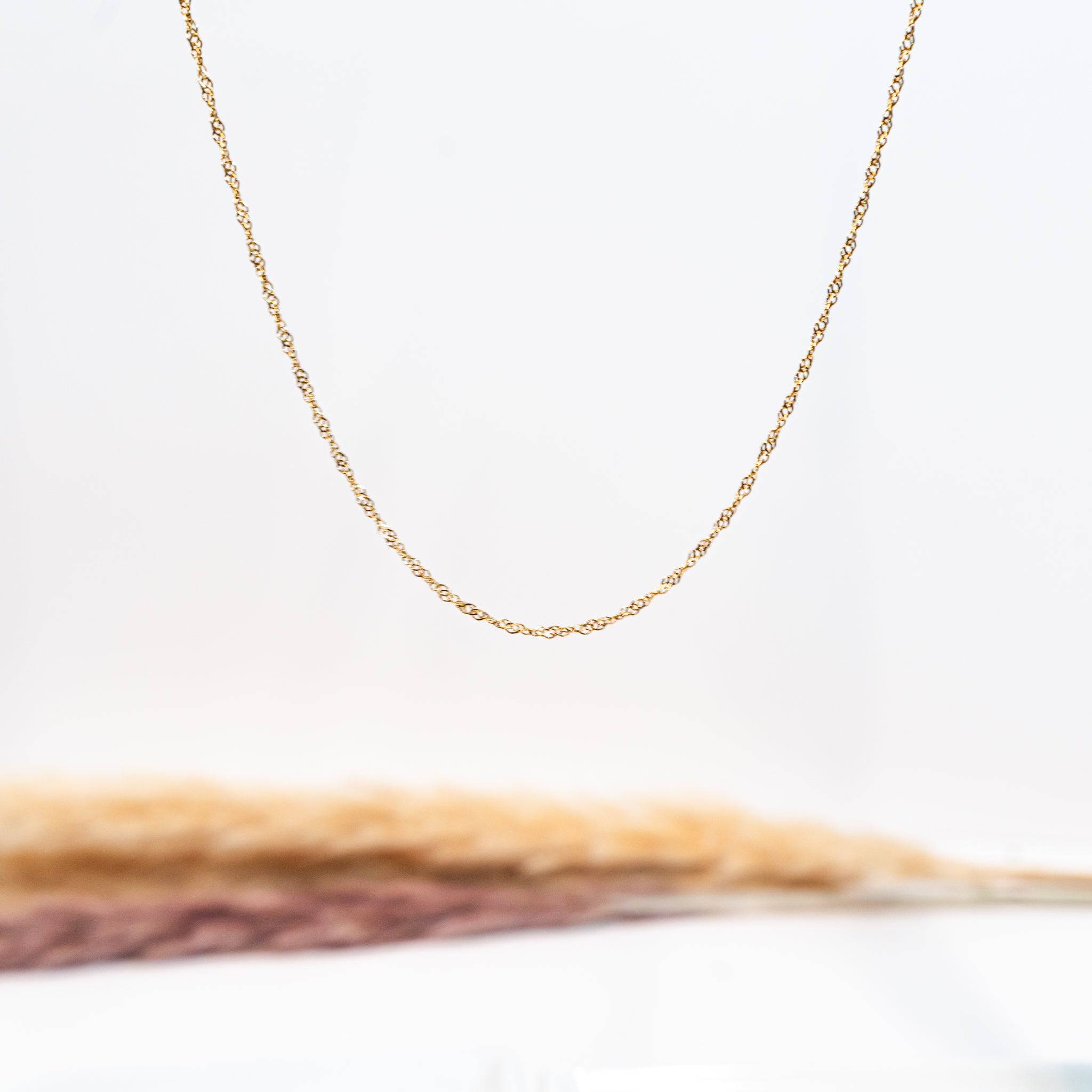 Twisted Chain Necklace - Salaam Gallery