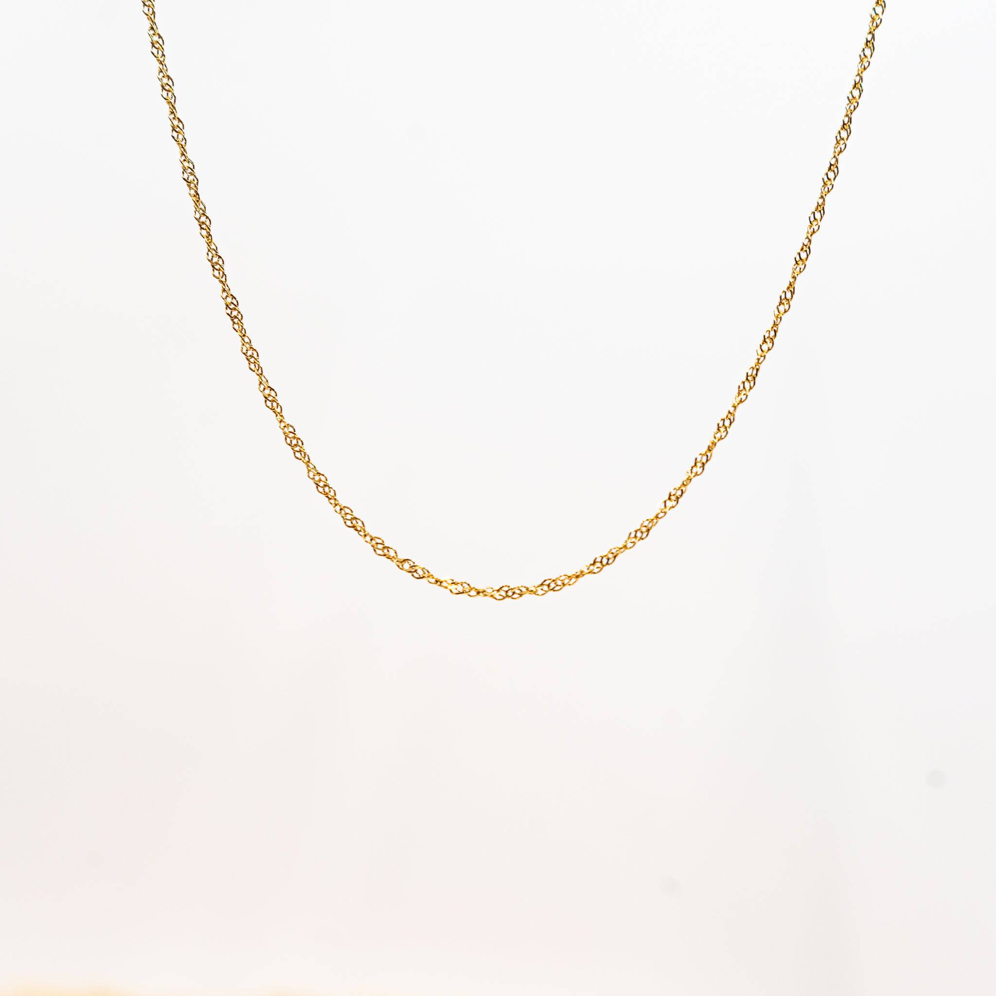 Twisted Chain Necklace - Salaam Gallery