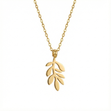 Olive Tree Branch Necklace