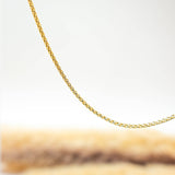 Essential Wheat Chain Necklace - Salaam Gallery