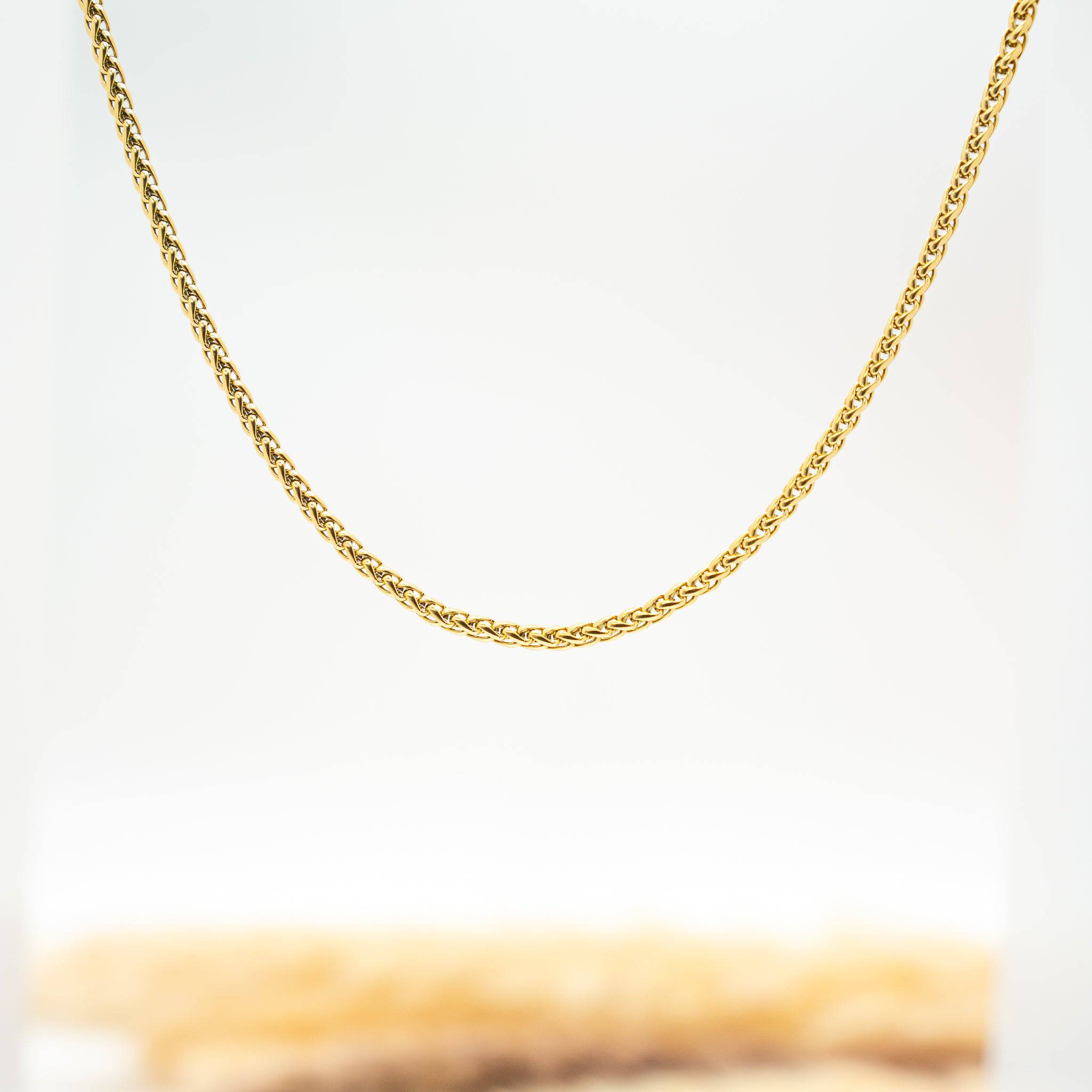 Essential Wheat Chain Necklace - Salaam Gallery