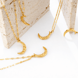 Qamar Crescent Pendant - Salaam Gallery