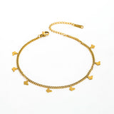 Serene Butterfly Anklet