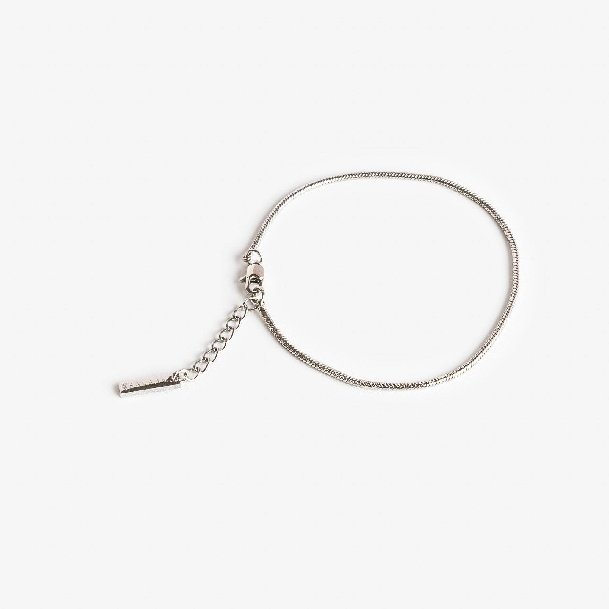 Minimal Snake Chain Bracelet - Salaam Gallery