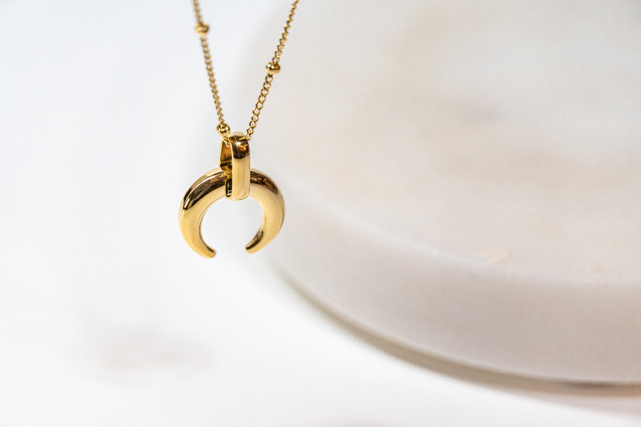 Crescent Shadow Necklace
