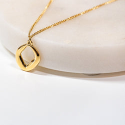 Minimal Opal Necklace